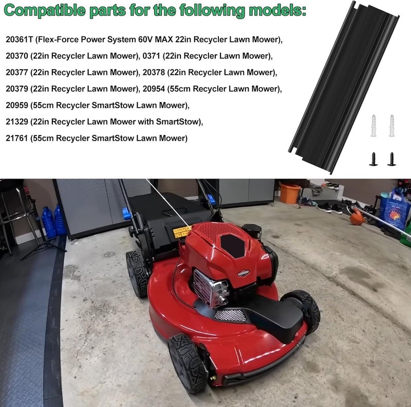 Rvanv 115-8420 144-6431 Trailing Shield for Toro 22" Recycler Lawn Mowers / 22” Walk Behind Lawn Mower, Compatible with 20330, 20330C, 20339C, 20331, 20350, 20331C, 20339, 20351, 20378, 20954, 20370 (1PCS) - Image 5